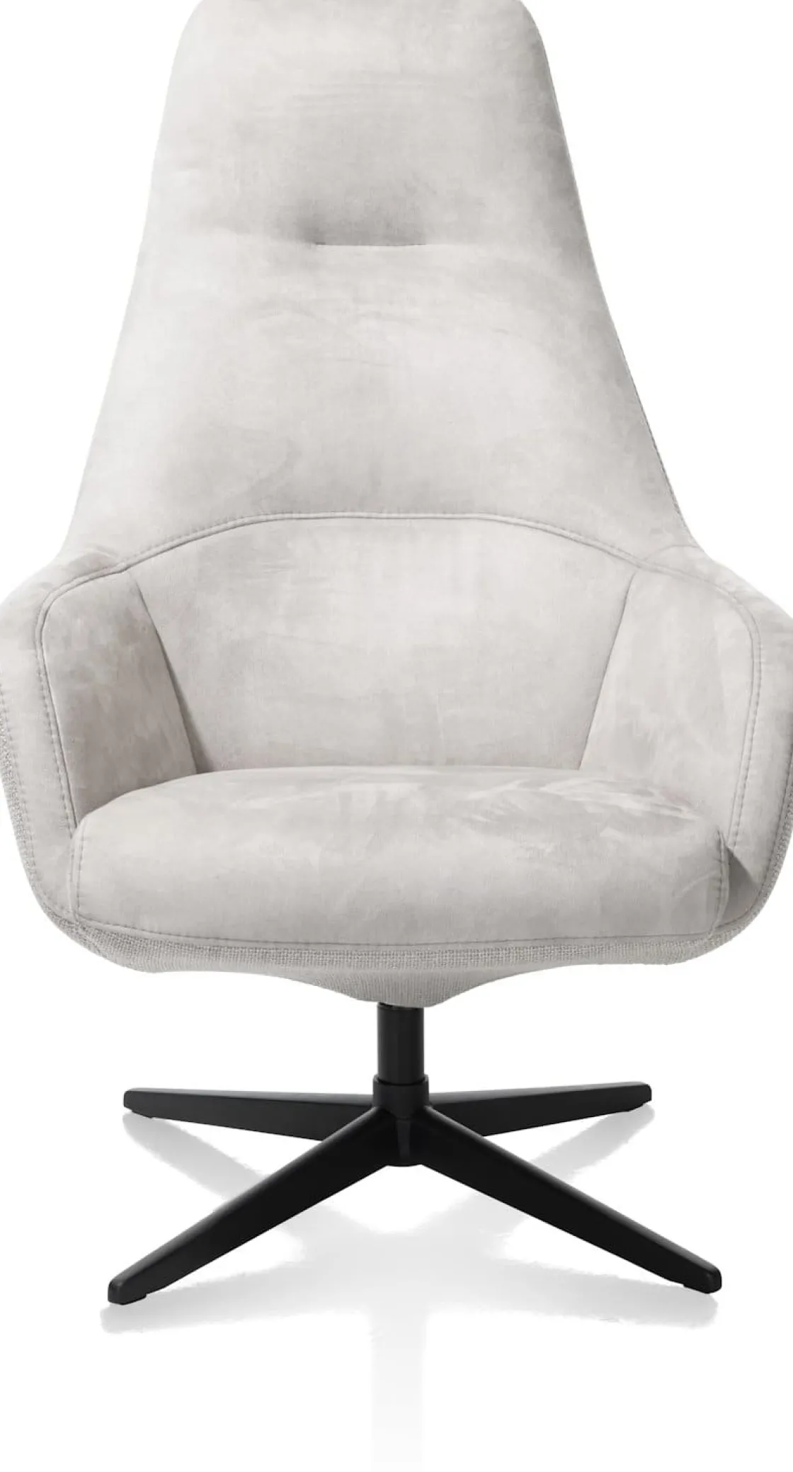 XOOON VERNON fauteuil met draaifunctie - hoge rug -^ Leren Fauteuils|Stoffen Fauteuils
