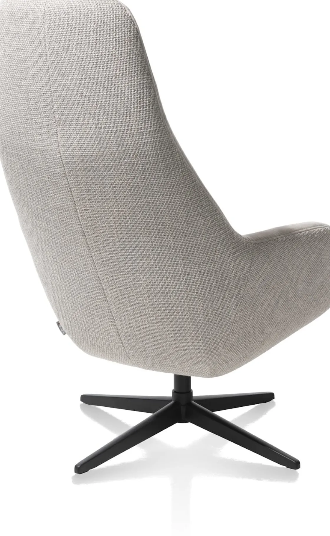 XOOON VERNON fauteuil met draaifunctie - hoge rug -^ Leren Fauteuils|Stoffen Fauteuils