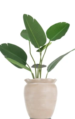 XOOON Wave pot H40cm in de kleur Beige - COCOmaison^ Woonaccessoires