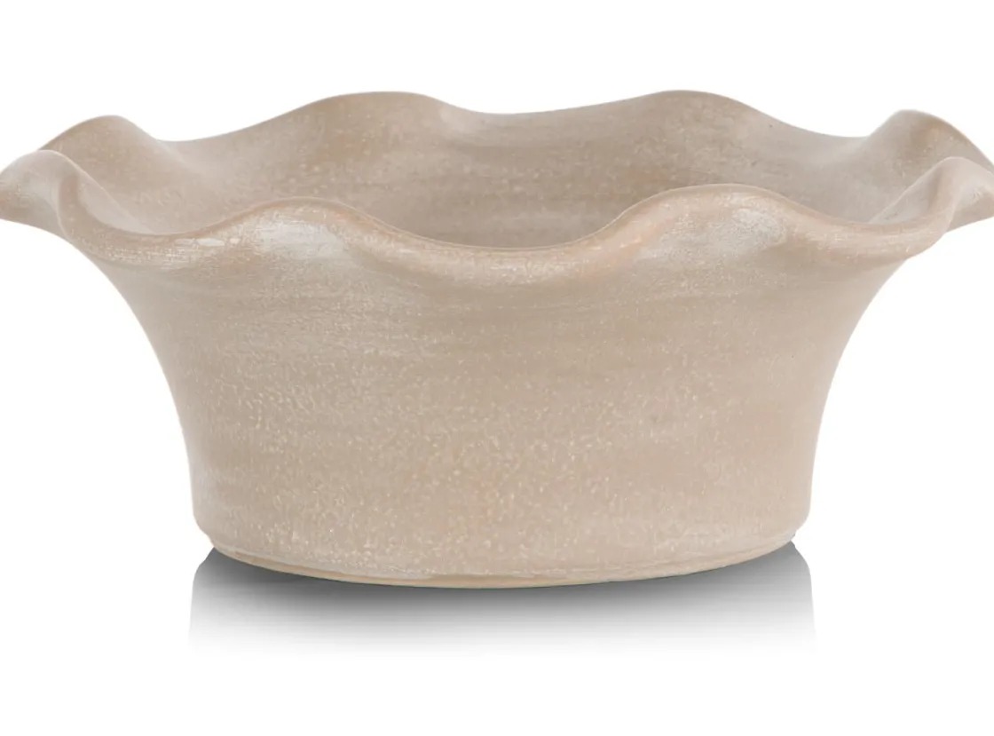 XOOON Wave schaal D25cm in de kleur Beige - COCOmaison^ Woonaccessoires