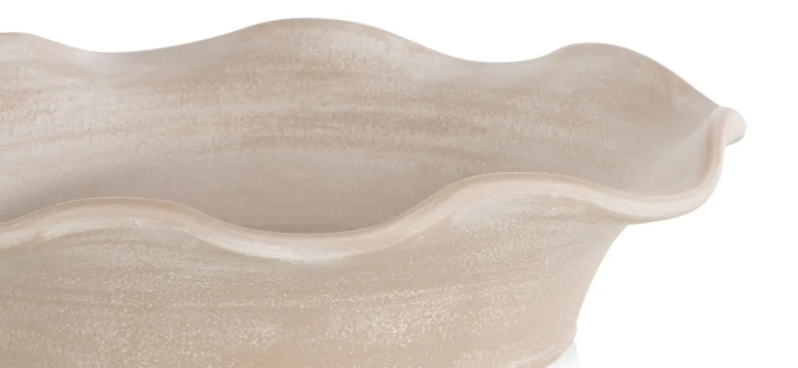 XOOON Wave schaal D25cm in de kleur Beige - COCOmaison^ Woonaccessoires