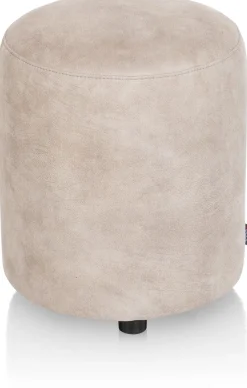 XOOON ZACH poef rond 42 cm - hoogte 50 cm |^ Poef/Hockers