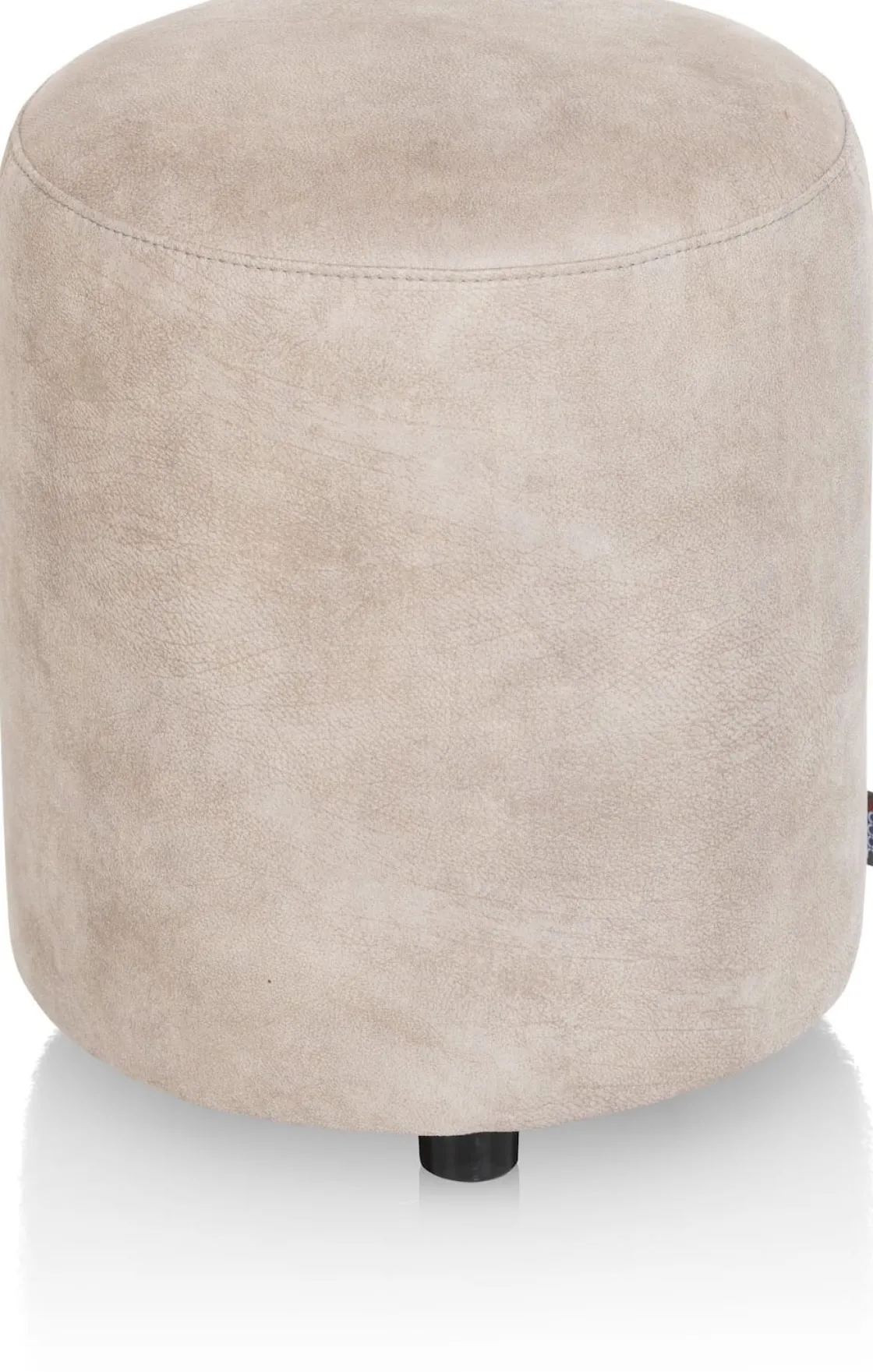 XOOON ZACH poef rond 42 cm - hoogte 50 cm |^ Poef/Hockers