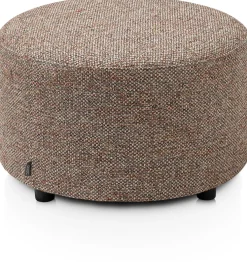 XOOON ZACH poef rond 65 cm - hoogte 40 cm |^ Poef/Hockers