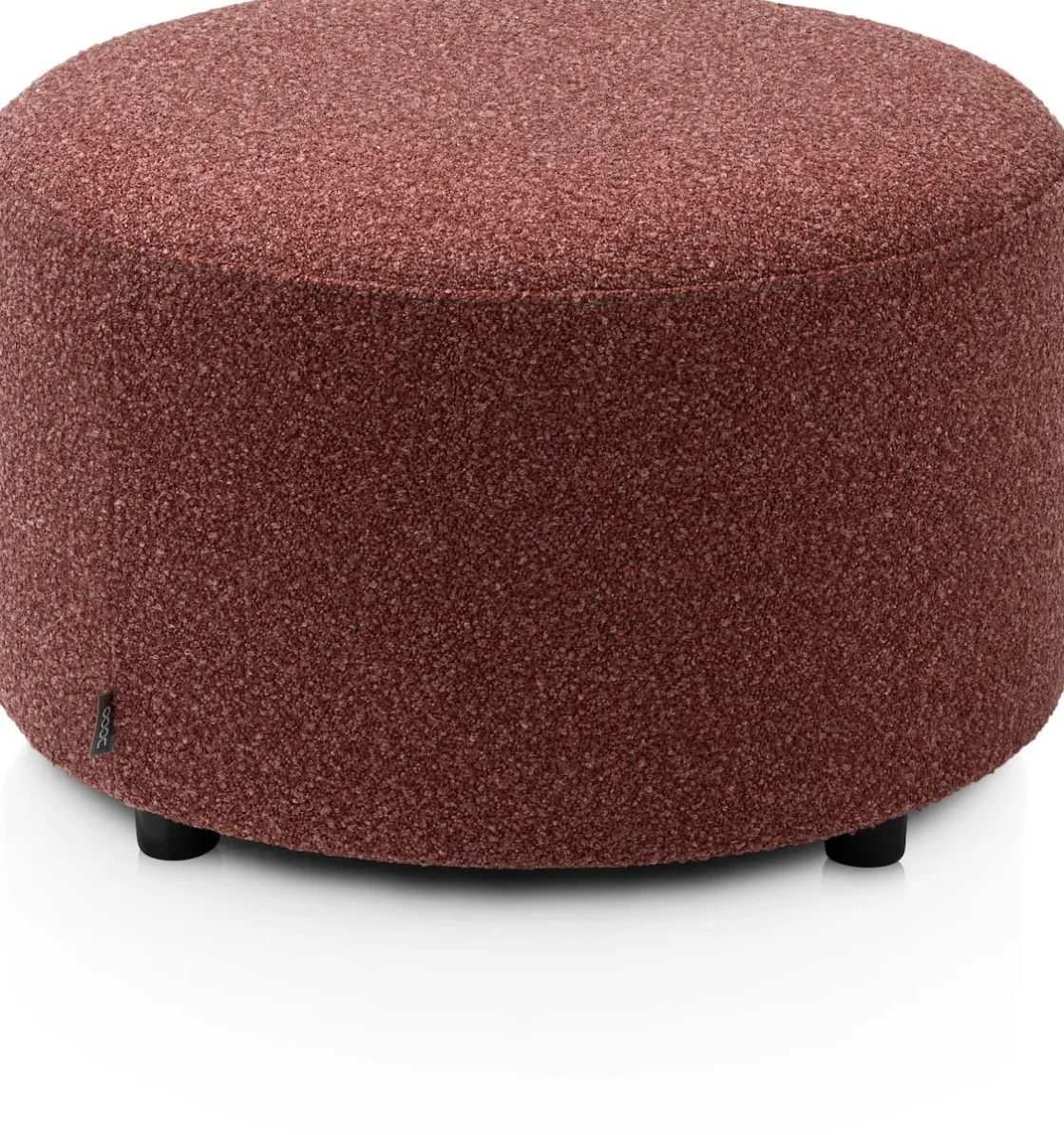 XOOON ZACH poef rond 65 cm - hoogte 40 cm |^ Poef/Hockers