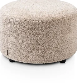XOOON ZACH poef rond 65 cm - hoogte 40 cm |^ Poef/Hockers