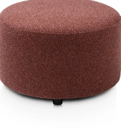XOOON ZACH poef rond 65 cm - hoogte 40 cm |^ Poef/Hockers