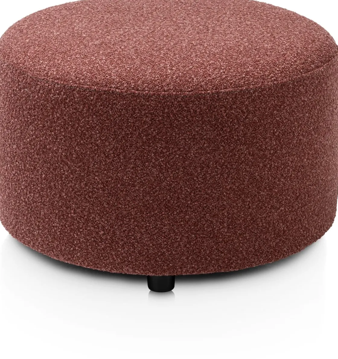 XOOON ZACH poef rond 65 cm - hoogte 40 cm |^ Poef/Hockers