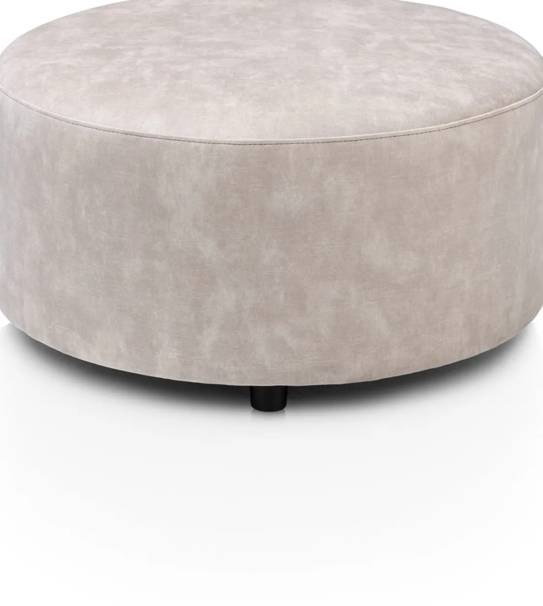 XOOON ZACH poef rond 80 cm - hoogte 40 cm |^ Poef/Hockers