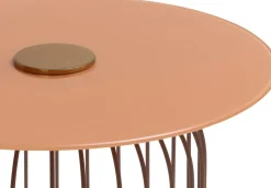 XOOON Zora bijzettafel (H51,5cm) in de kleur Oranje - COCOmaison^ Woonaccessoires|Bijzettafels