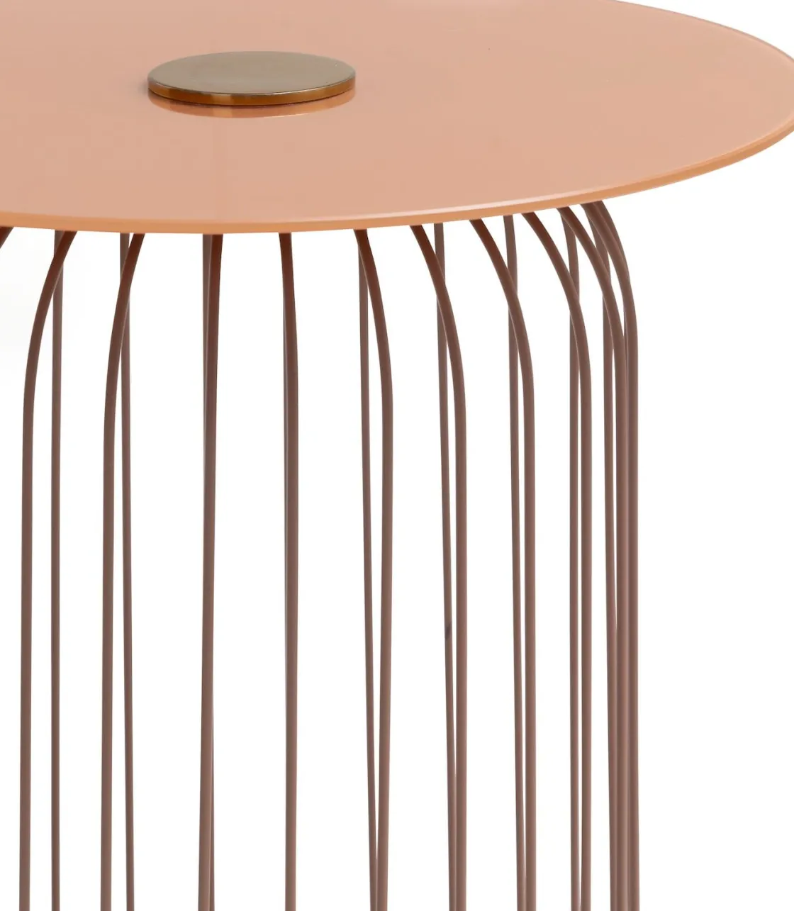 XOOON Zora bijzettafel (H51,5cm) in de kleur Oranje - COCOmaison^ Woonaccessoires|Bijzettafels